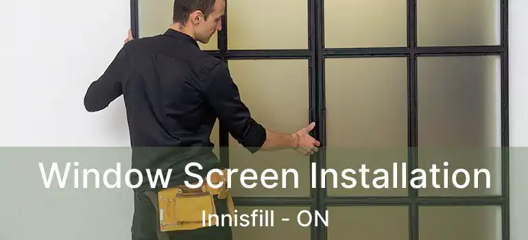  Window Screen Installation Innisfill - ON