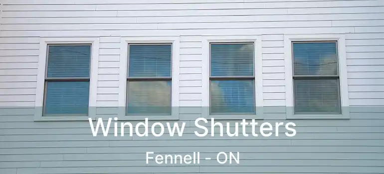 Window Shutters Fennell - ON