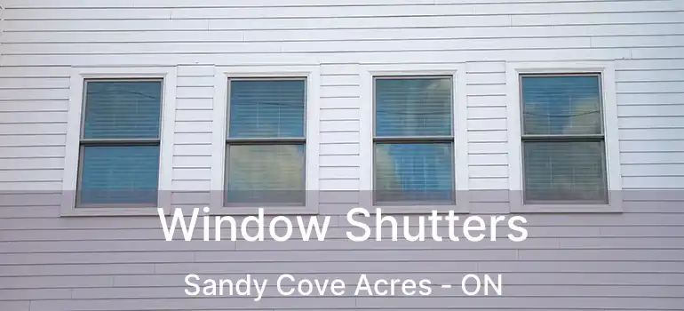  Window Shutters Sandy Cove Acres - ON