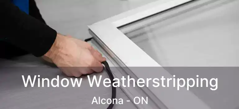  Window Weatherstripping Alcona - ON
