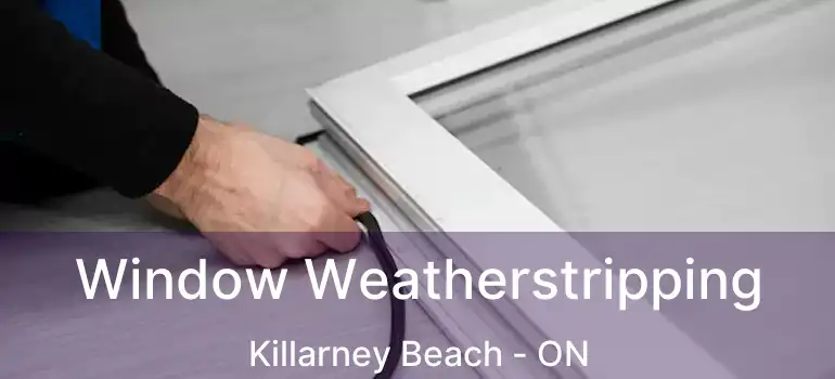  Window Weatherstripping Killarney Beach - ON