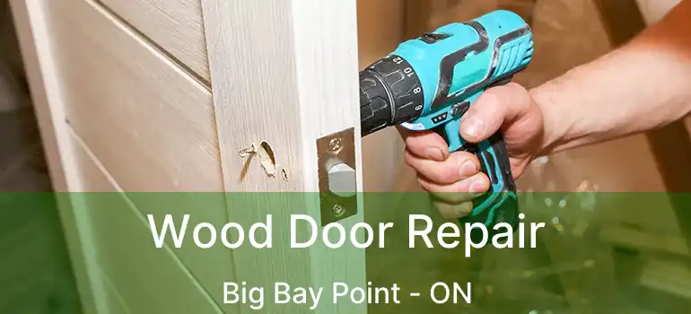 Wood Door Repair Big Bay Point - ON