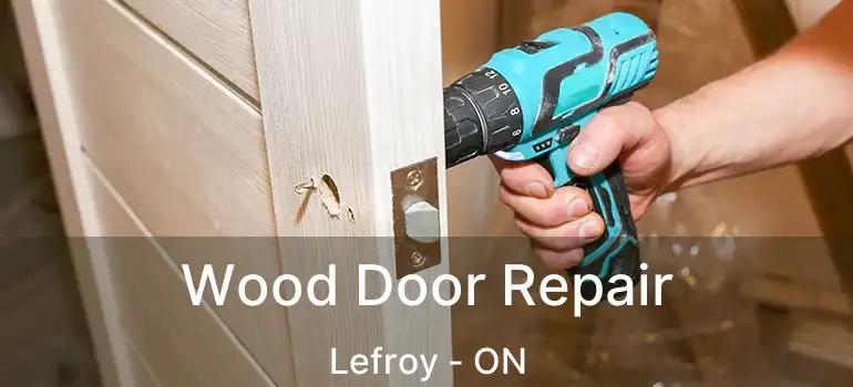 Wood Door Repair Lefroy - ON